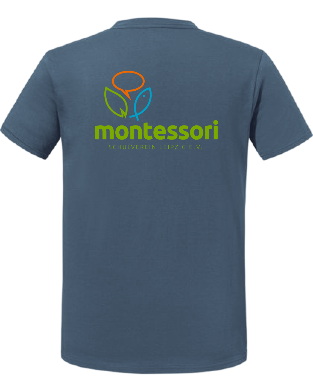 Baumwollshirt, Erwachsene & Kids | Montessori Schulzentrum Leipzig