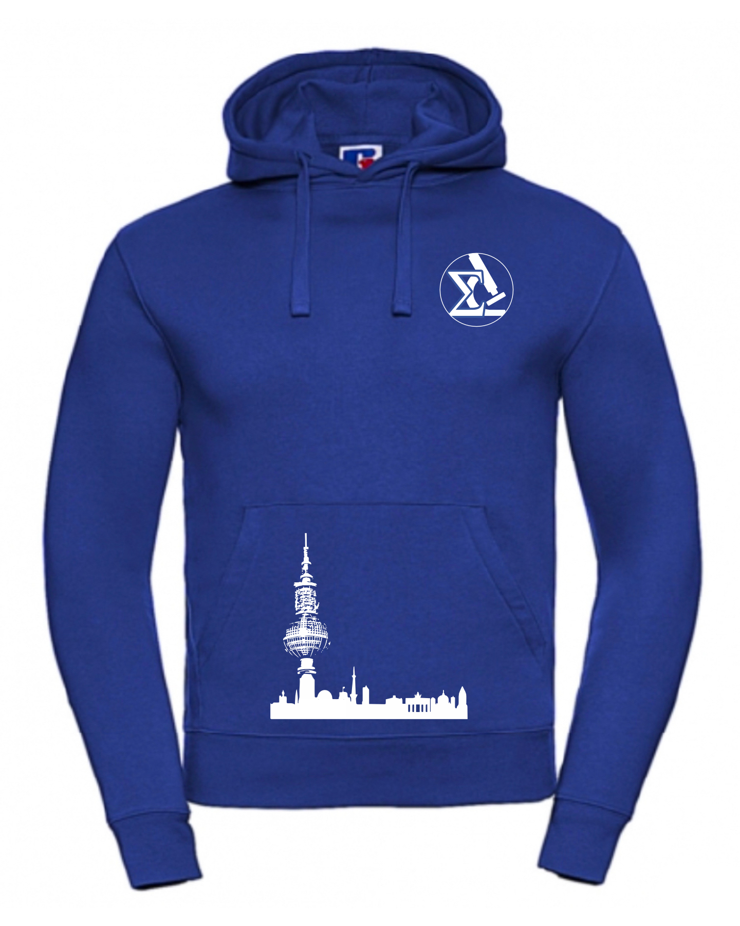Hoodie blau, Erwachsene & Kids | Emmy-Noether-Gymnasium Berlin