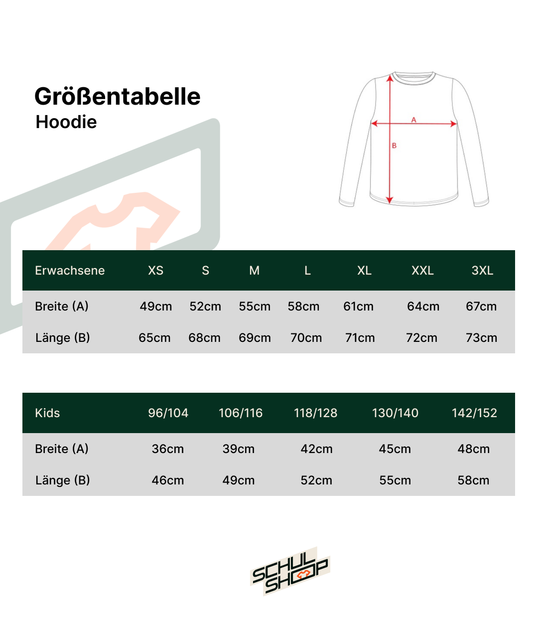 Hoodie, Erwachsene & Kids | Montessori Schulzentrum Leipzig