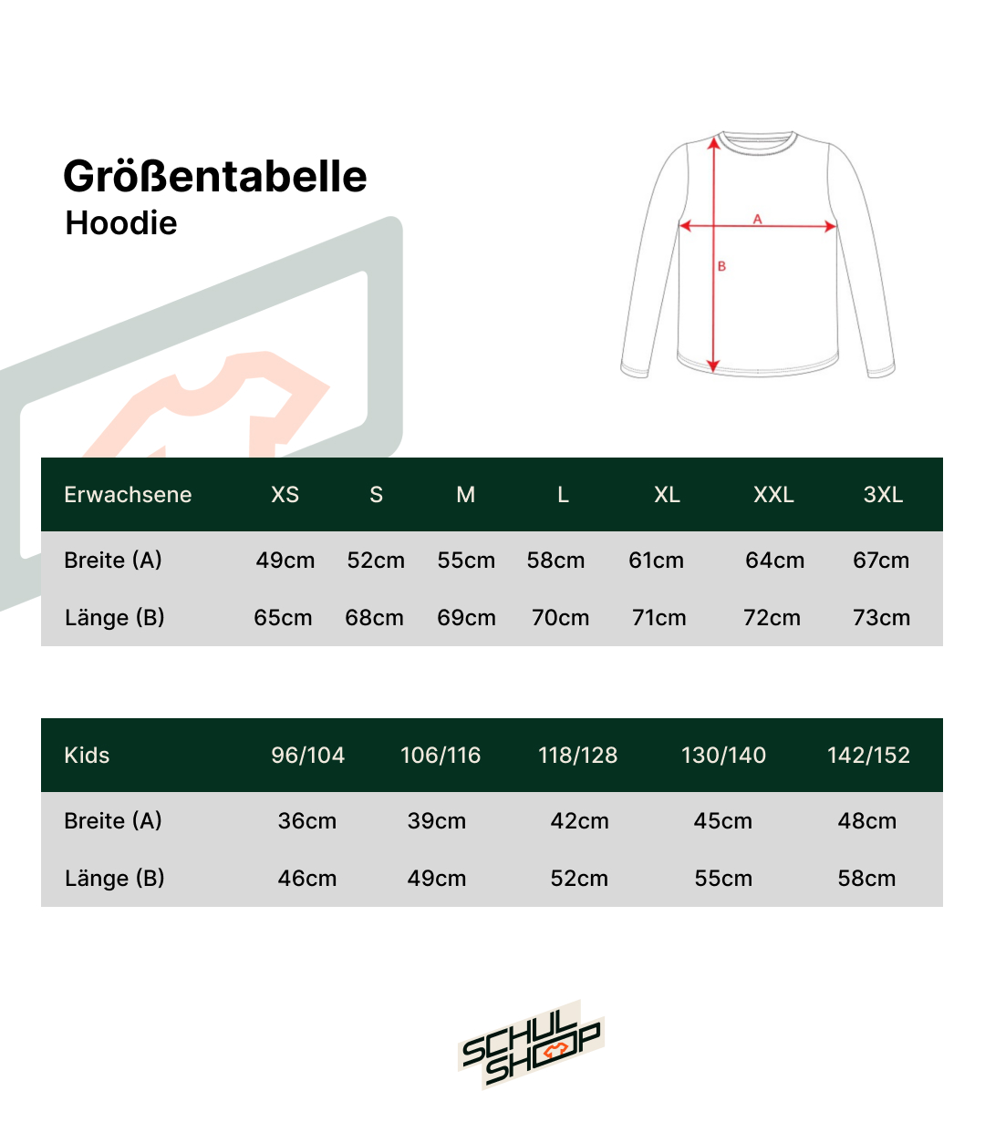 Hoodie, Erwachsene & Kids | Montessori Schulzentrum Leipzig