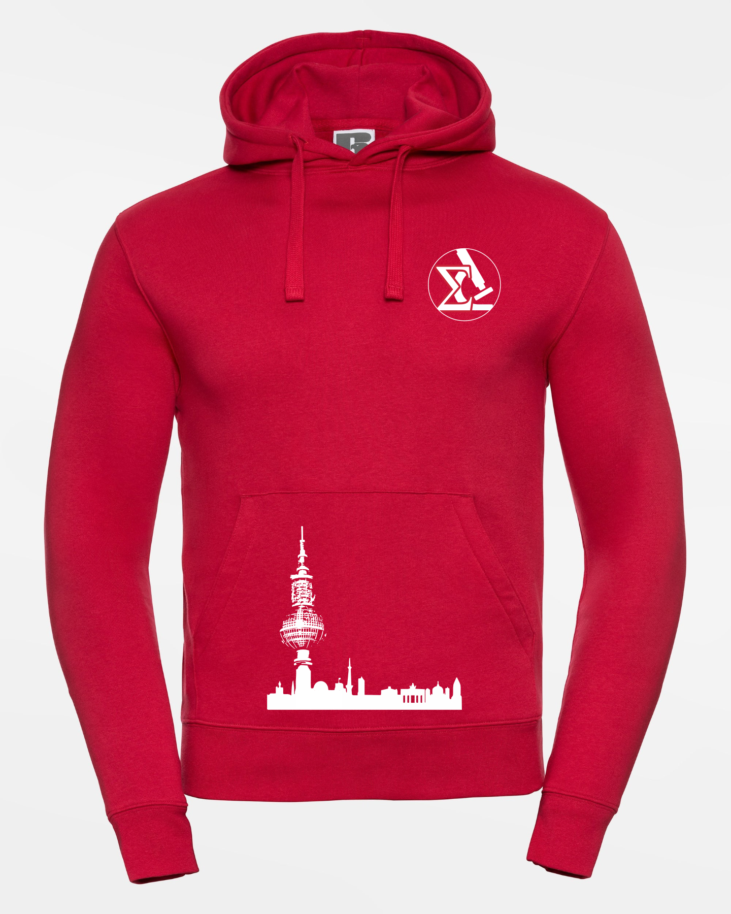 Hoodie rot, Erwachsene & Kids | Emmy-Noether-Gymnasium Berlin