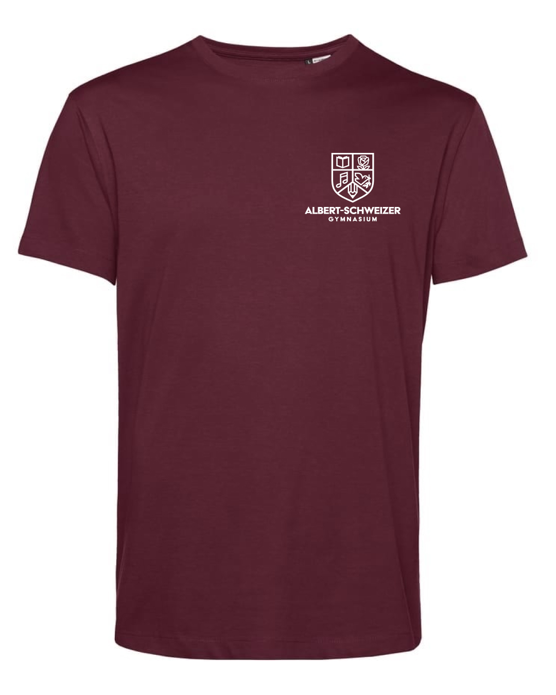 Baumwollshirt, Herren, Damen & Kids | Albert-Schweitzer Gymnasium